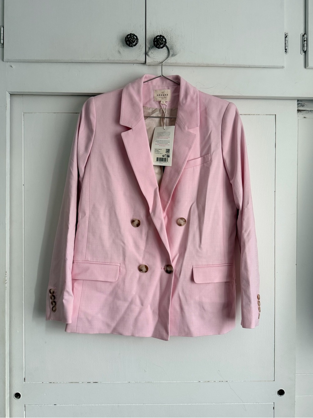 Sezane Christie Jacket - Powder Pink